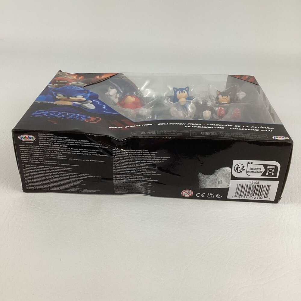 Sega Sonic The Hedgehog 3 Movie Collection 2.5" Action Figures Knuckles Shadow - Picture 5 of 6